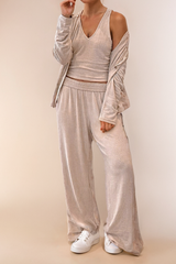 Womens Knit Lounge Set