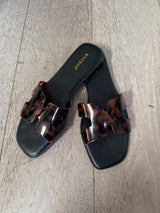 Tortoise Jelly Sandal