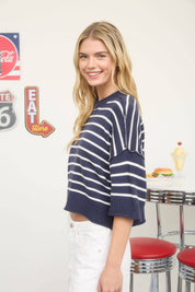 Cropped Knit Top