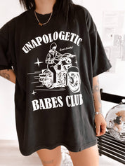 Unapologetic Babes Club Tee - Black