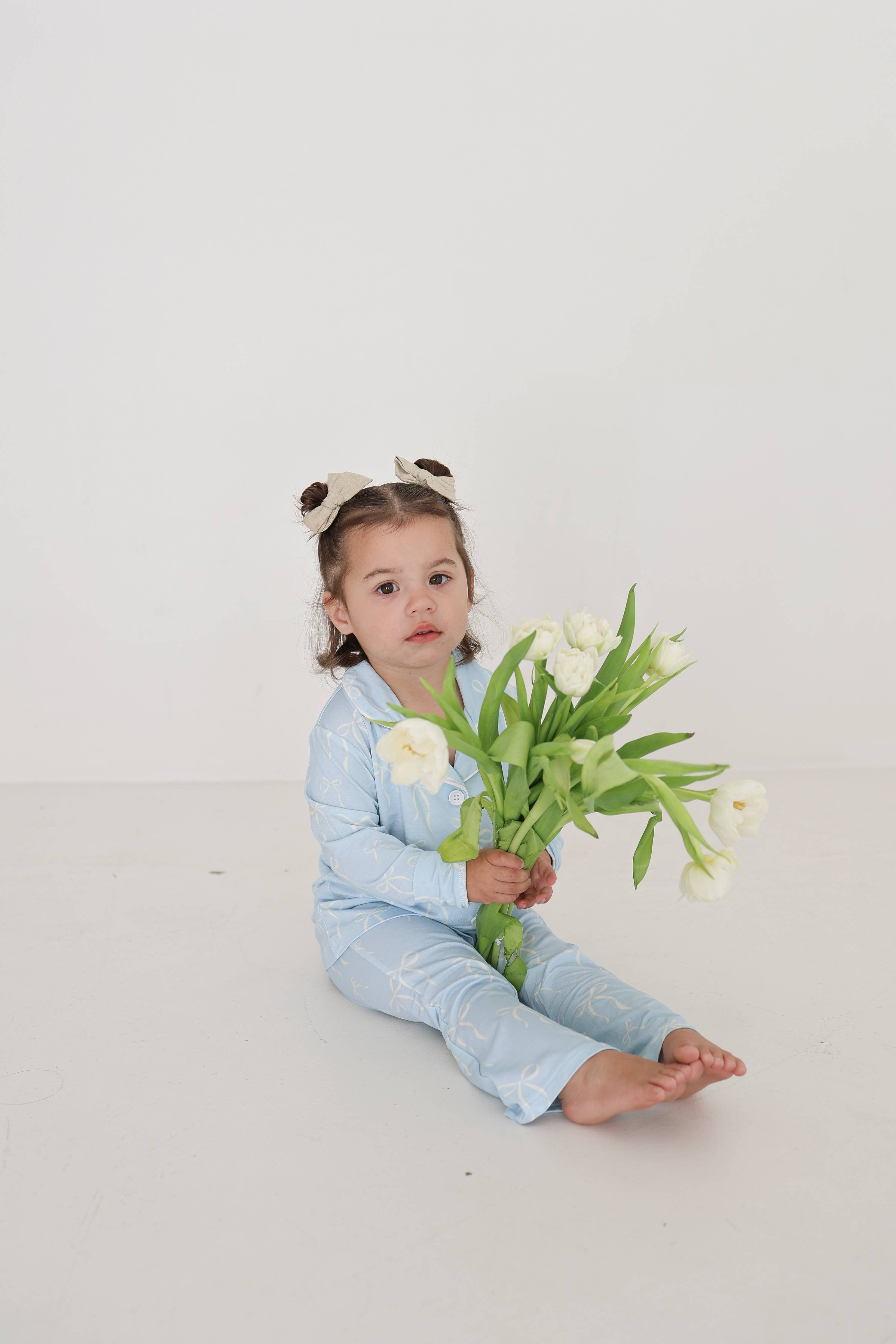 Girl’s Bow Lounge Set