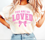 You Are So Loved Short Sleeve Shirt