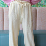 Waffle Sweats - Butter Yellow