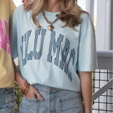 Lulu Mac Tee - Blue Stripes