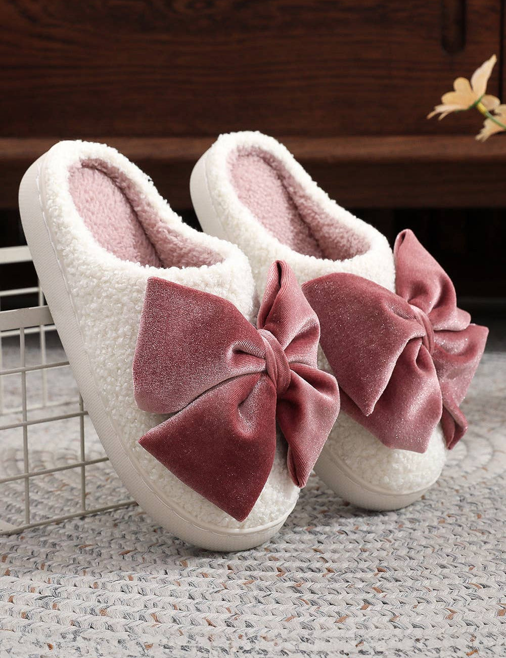 Bow Slippers