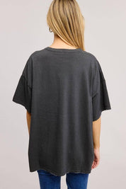 Cowboys & Beer Distressed Tee