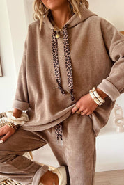 Hoodie Corduroy Set