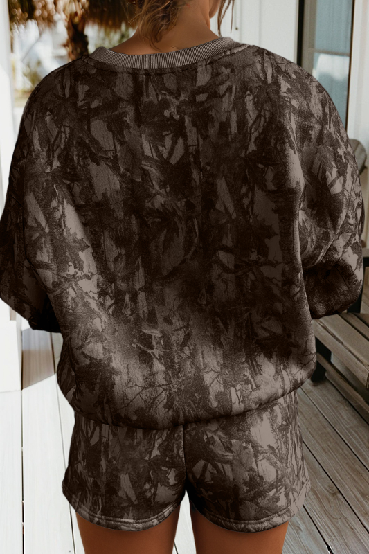 Camo Shorts Set