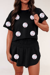 Baseball Skort Set