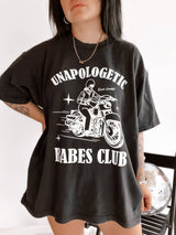 Unapologetic Babes Club Tee - Black