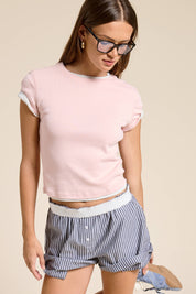 Baby Doll Tee - Pink
