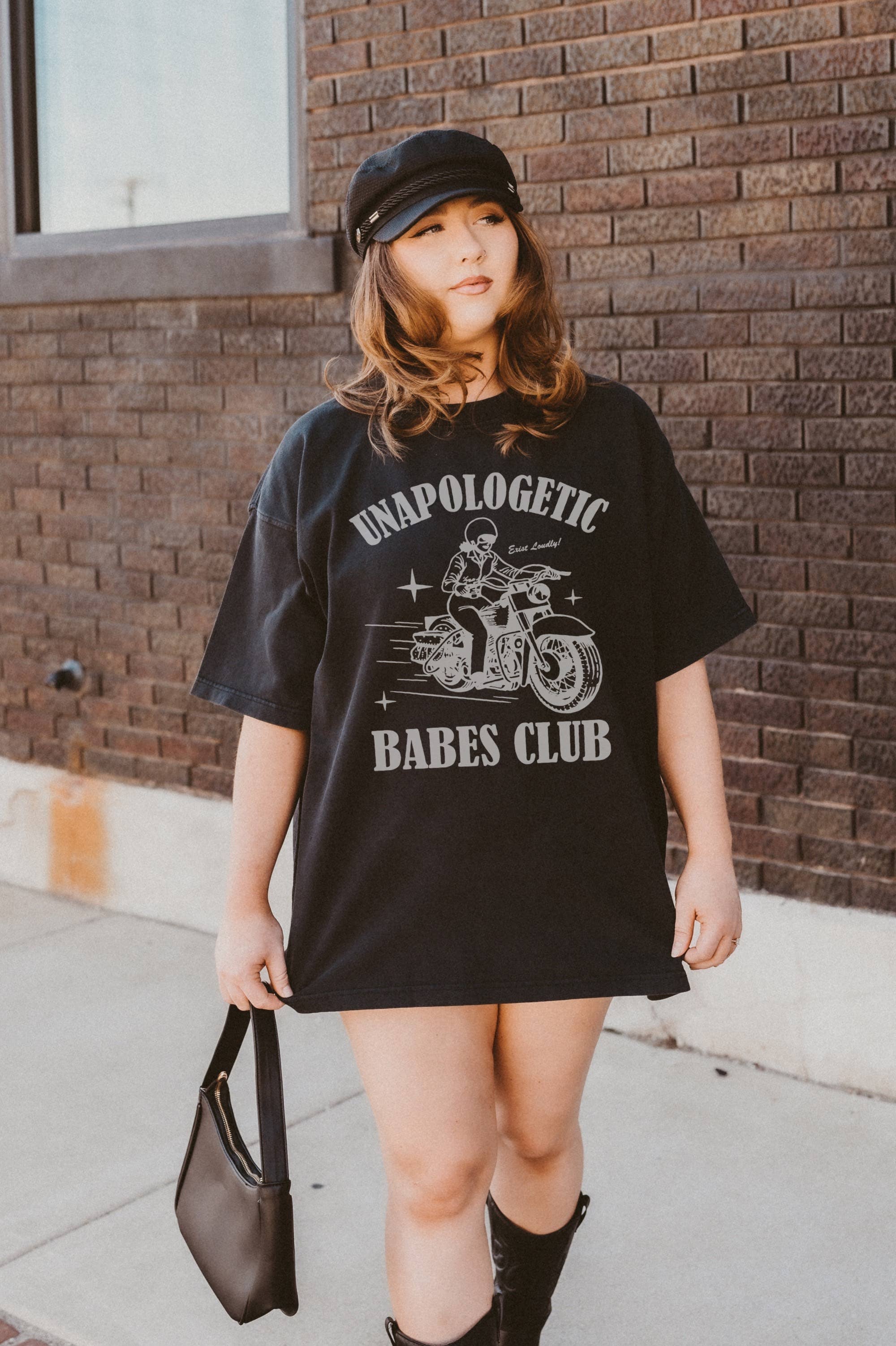 Unapologetic Babes Club Tee - Black
