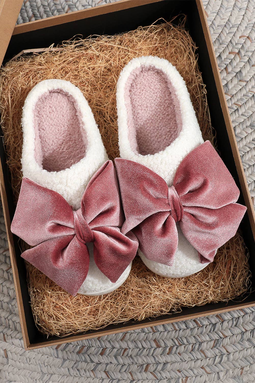 Bow Slippers